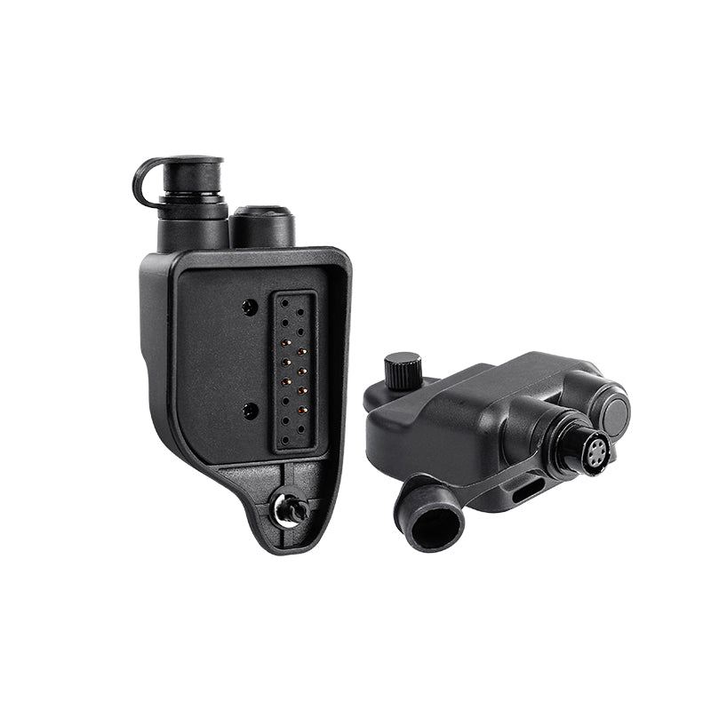 Hirose PTT to M/A-Com & Harris XG-75 Series Radio Adapter
