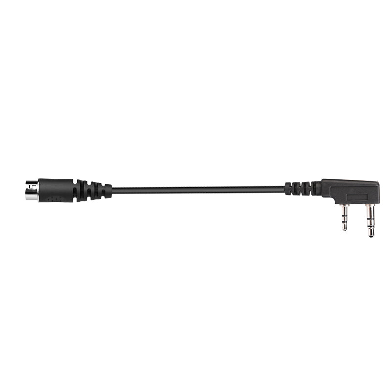 Hirose PTT to Kenwood / Baofeng 2-Pin Radio Adapter