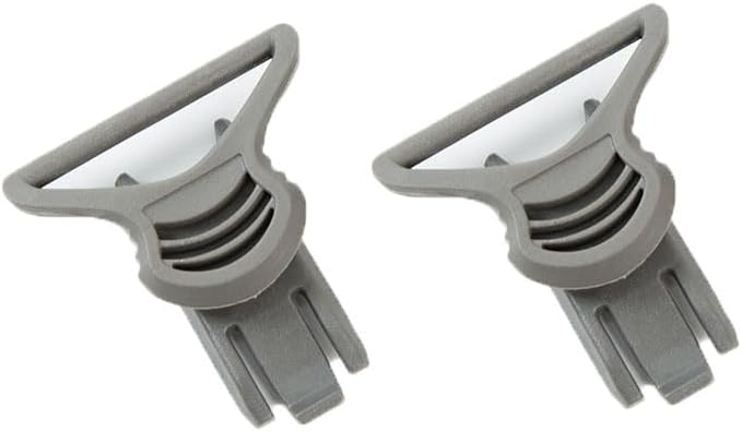 Green 36mm goggle strap adapters with swivel design.