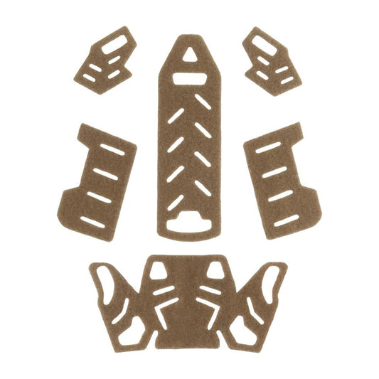 Lightweight Hook & Loop Deck Set for Tactical Helmets