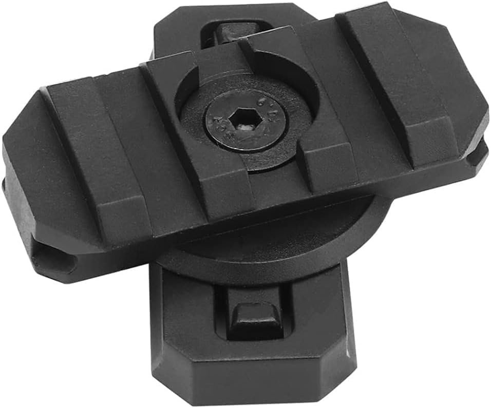 Rotating Picatinny Rail Mount for Tactical Helmets