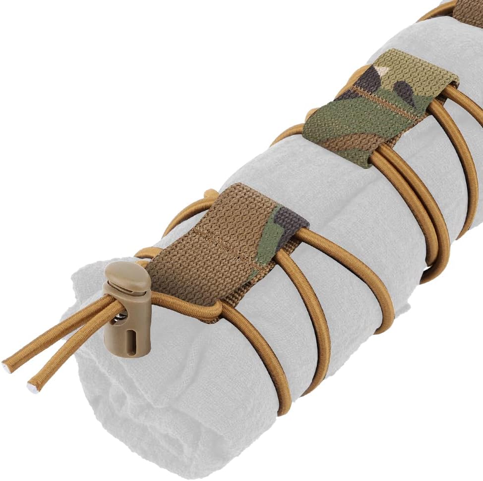 Multicam Bungee Tactical Flag Carrier Kit for MOLLE by Bifrost Gear.