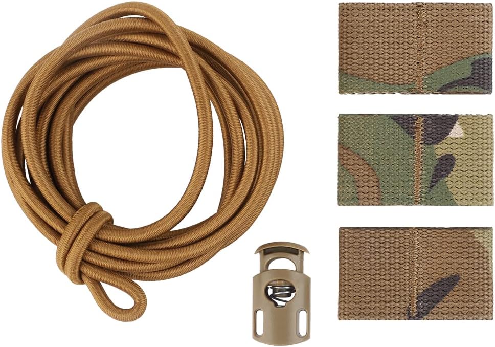 Bungee Tactical Flag Carrier Kit for MOLLE in Multicam by Bifrost Gear.