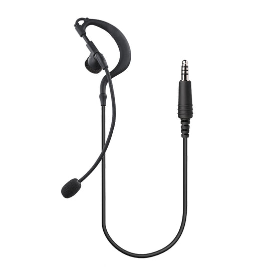 Covert Tactical Headset with G-Hook Earpiece