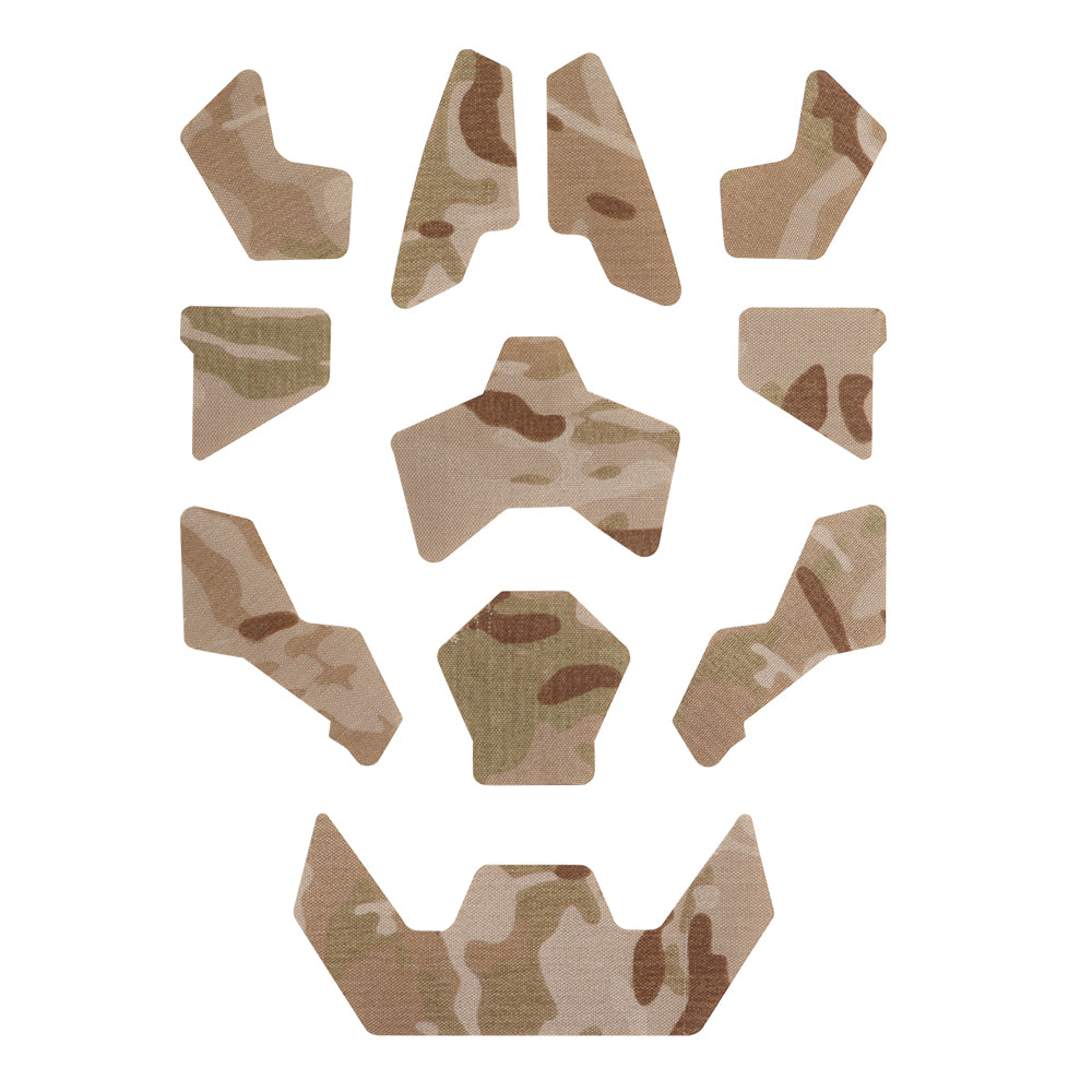 Next Gen Fuzz Cover Set for Fast SF Tactical Helmet Hook & Loop Panels