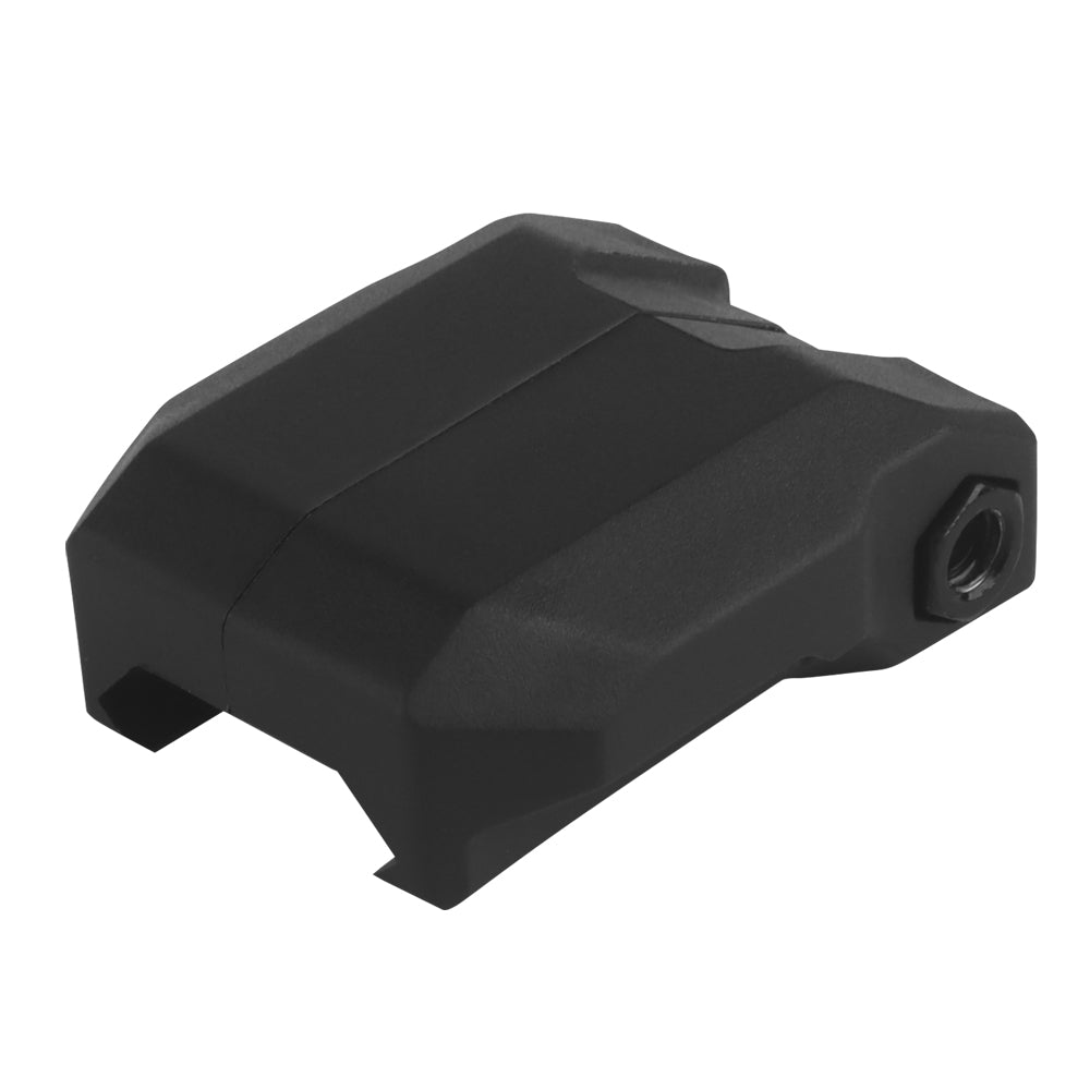 Rail Mounted Apple AirTag Holder and Keychain Caddy for Pistols and Rifles