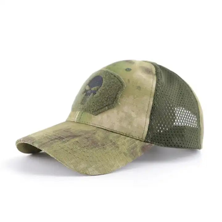 Punisher Skull Camouflage Cap by Bifrost Gear.