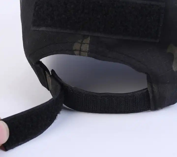 Bifrost Gear Punisher Skull Operator Cap, close-up view.