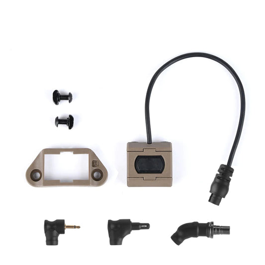 Multi-Plug Compact Remote Pressure Switch for Surefire, Crane/PEQ-15 & Steiner, and 2.5mm Lights and Lasers