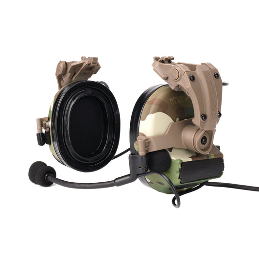 MultiCam Bifrost Gear Valhalla NRR 23dB electronic hearing protection headset.