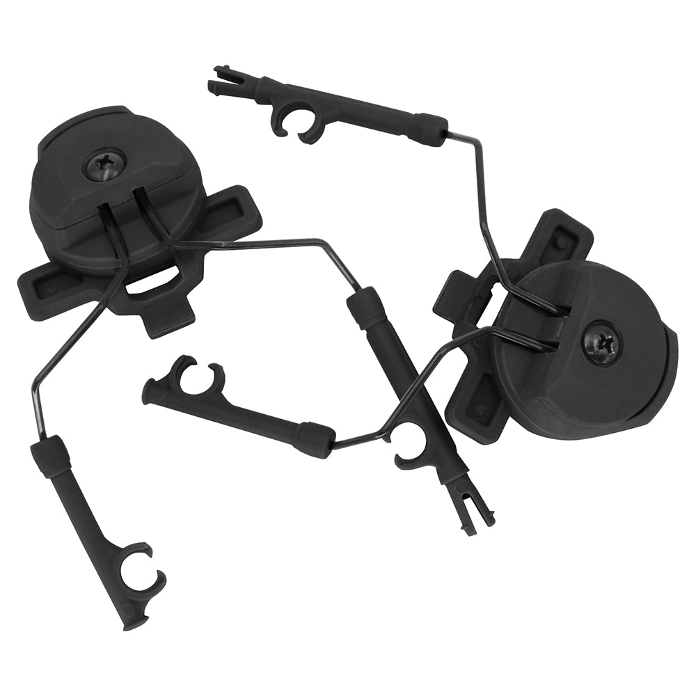 Black Team Wendy 3.0 Adapter for Peltor, Sordin, Walker's, and Howard Leight helmets.