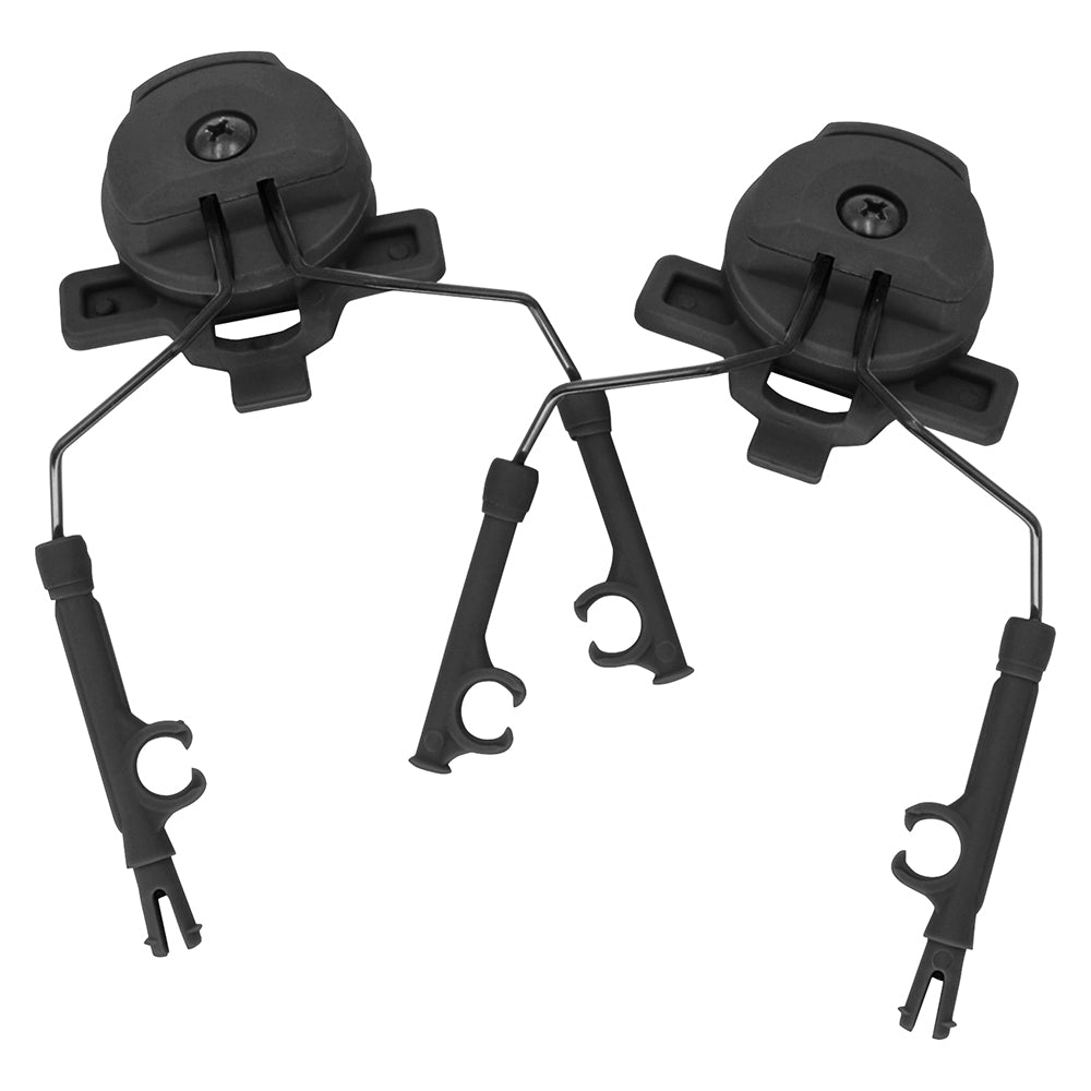 Team Wendy 3.0 Helmet Adapter in Black for Peltor, Sordin, Walker's, Howard Leight.