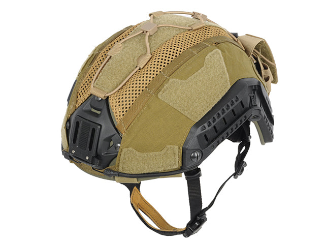 Next Gen Multicam Nylon Helmet Cover by Bifrost Gear, displayed on a helmet.