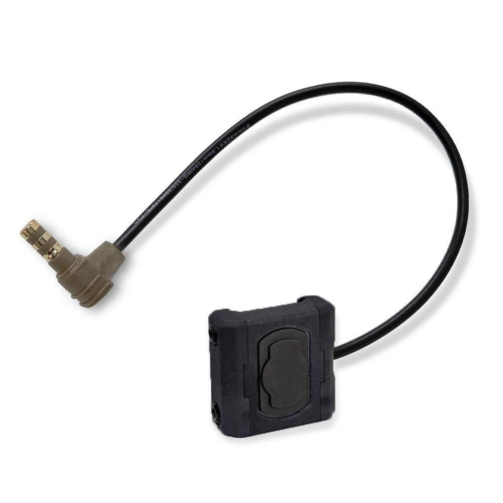 Black Compact Remote Pressure Switch for 2.5mm Plug.