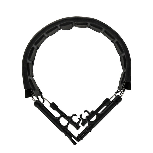 Transition headband for Peltor Comtac headsets.