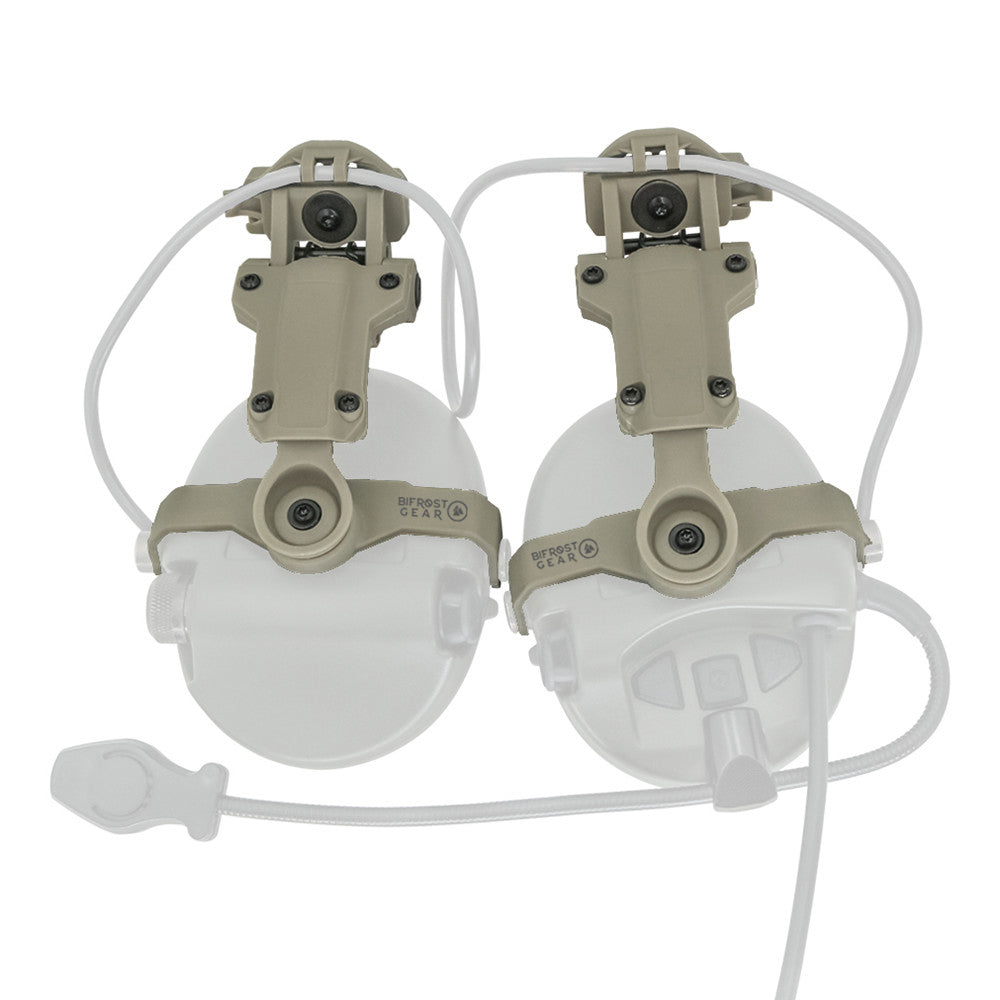 COM-RAC AMP Arm Adapters for Sordin by Bifost Gear in FDE. 2