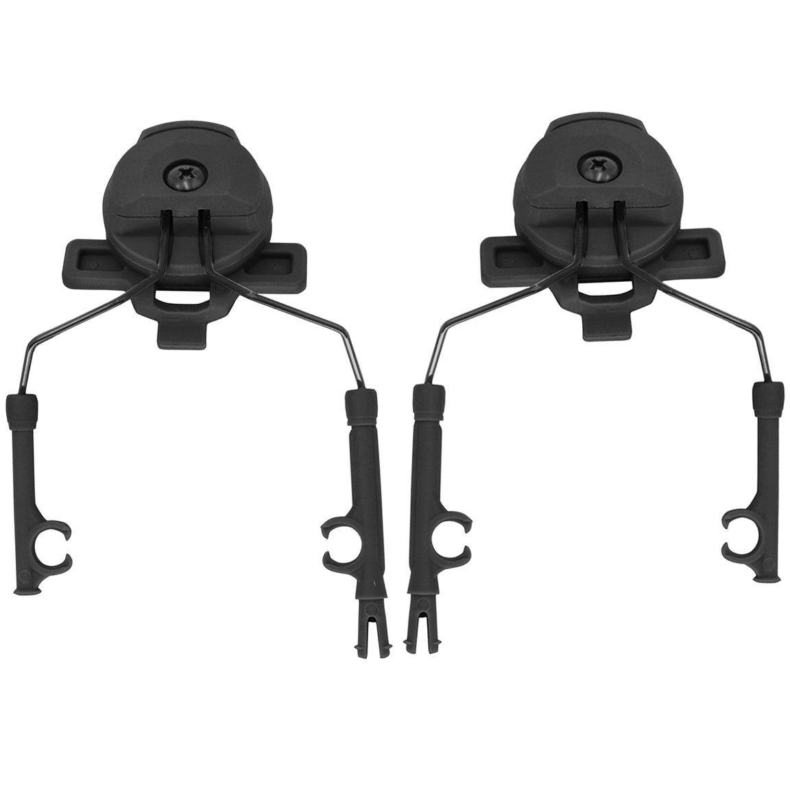 Black Team Wendy 3.0 Helmet Rail Adapter for Peltor, Sordin, Walker's, Howard Leight.