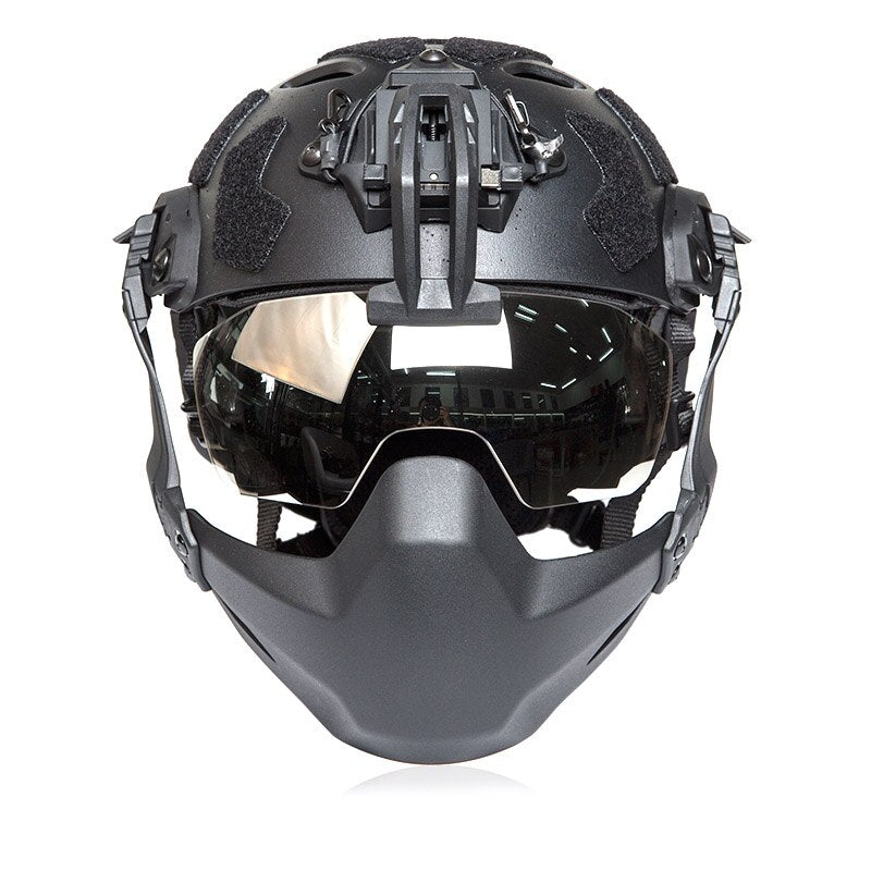 ANSI Rated Helmet Mounted Tactical Visor