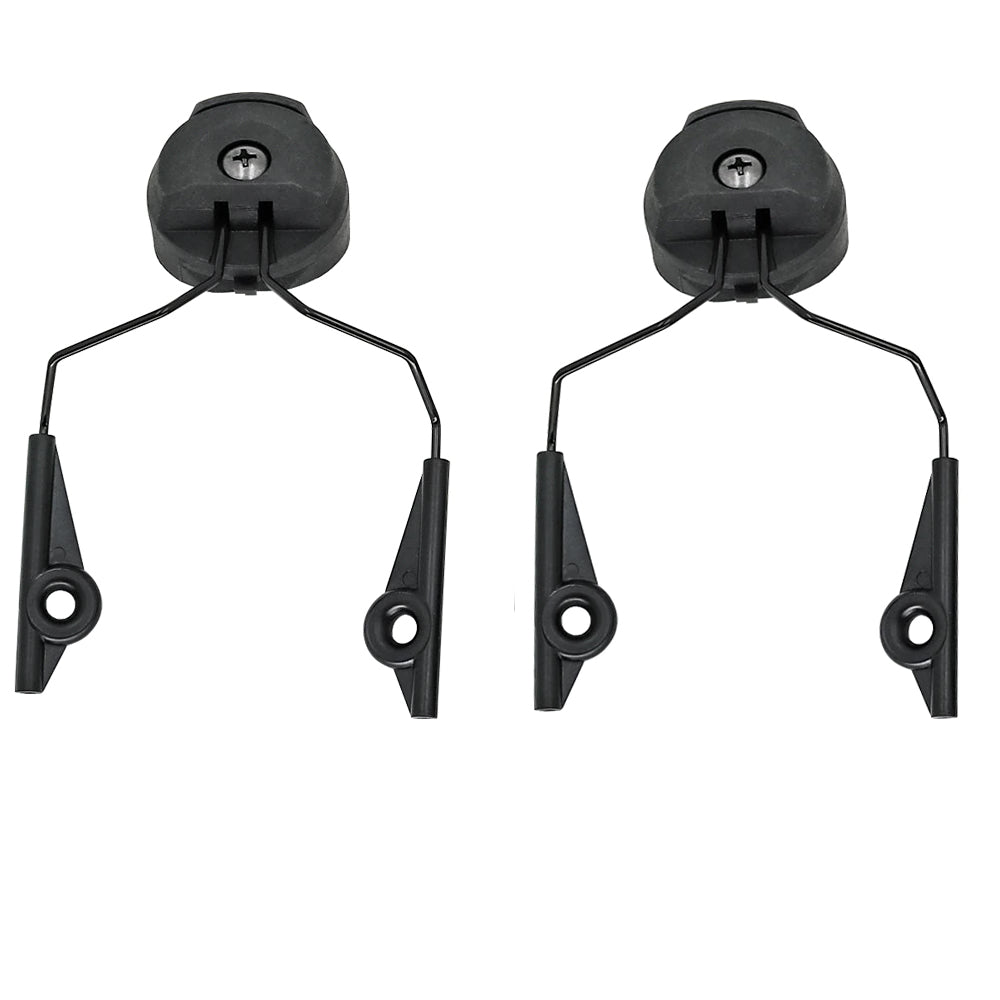 ARC Rail Headset Adapter in black, compatible with Peltor, Sordin, Walker's, and Howard Leight.