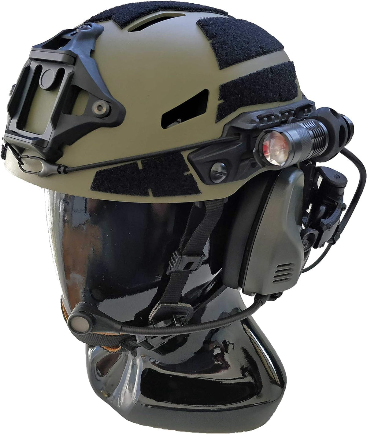Helmet Rig Flashlight Versatile Rotating Ring Flashlight Mount for Tactical Helmets – Bifrost ...