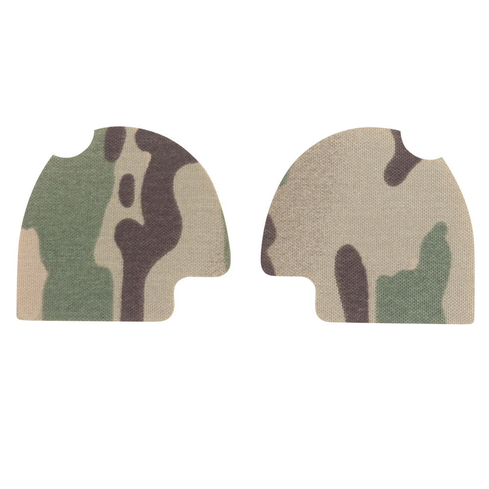 Next Gen Hook & Loop Panels + Fuzz Cover Set for Peltor Comtac Headsets