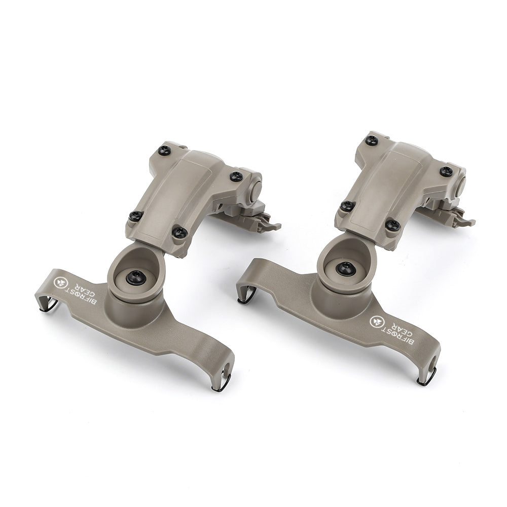 COM-RAC PRO Helmet Rail Adapters for Sordin