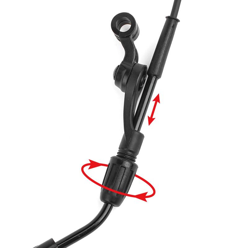 High Impedance Adjustable Arm Boom Microphone for Peltor Comtac Headsets