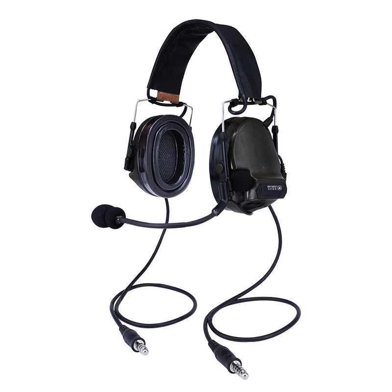 Ragnarok NRR 26db Dual Comm Electronic Hearing Protection Communications Headset