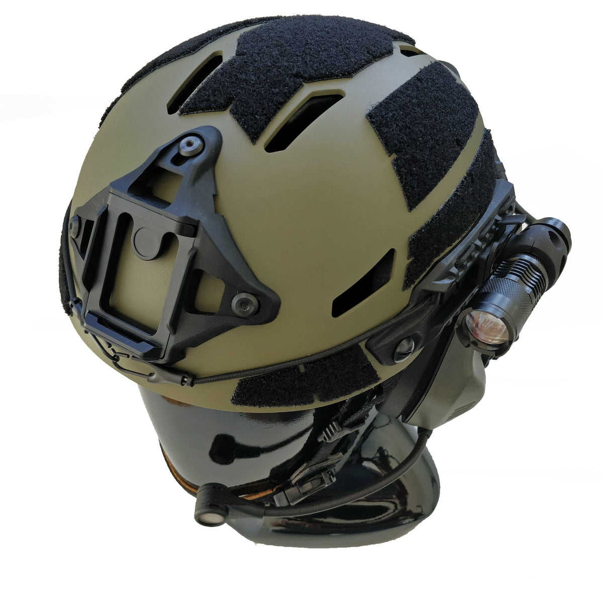 Helmet Rig Flashlight Versatile Rotating Ring Flashlight Mount for Tactical Helmets – Bifrost ...