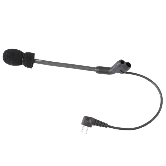 Low-Impedance 150Ω Dynamic Boom Microphone for Peltor Comtac Headsets