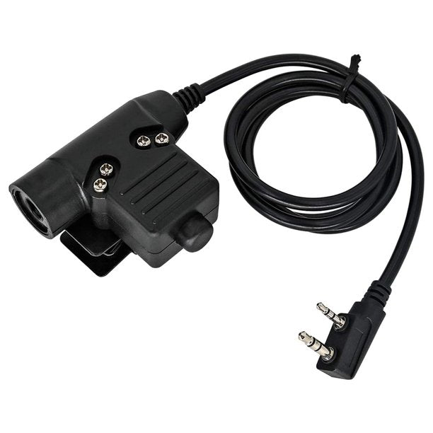 U94 U94 PTT for Kenwood 2-Pin - Durable, NATO Wired Design – Bifrost Gear
