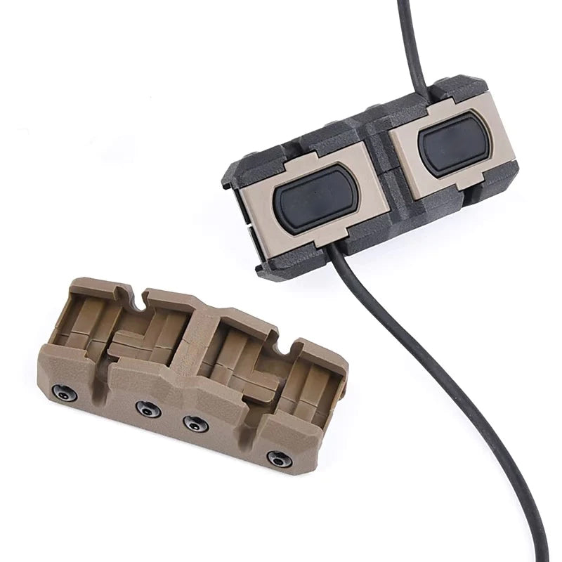 Modbutton Double Mount Dual Picatinny Angle Mount for Modbutton Lite | Lightweight Design ...